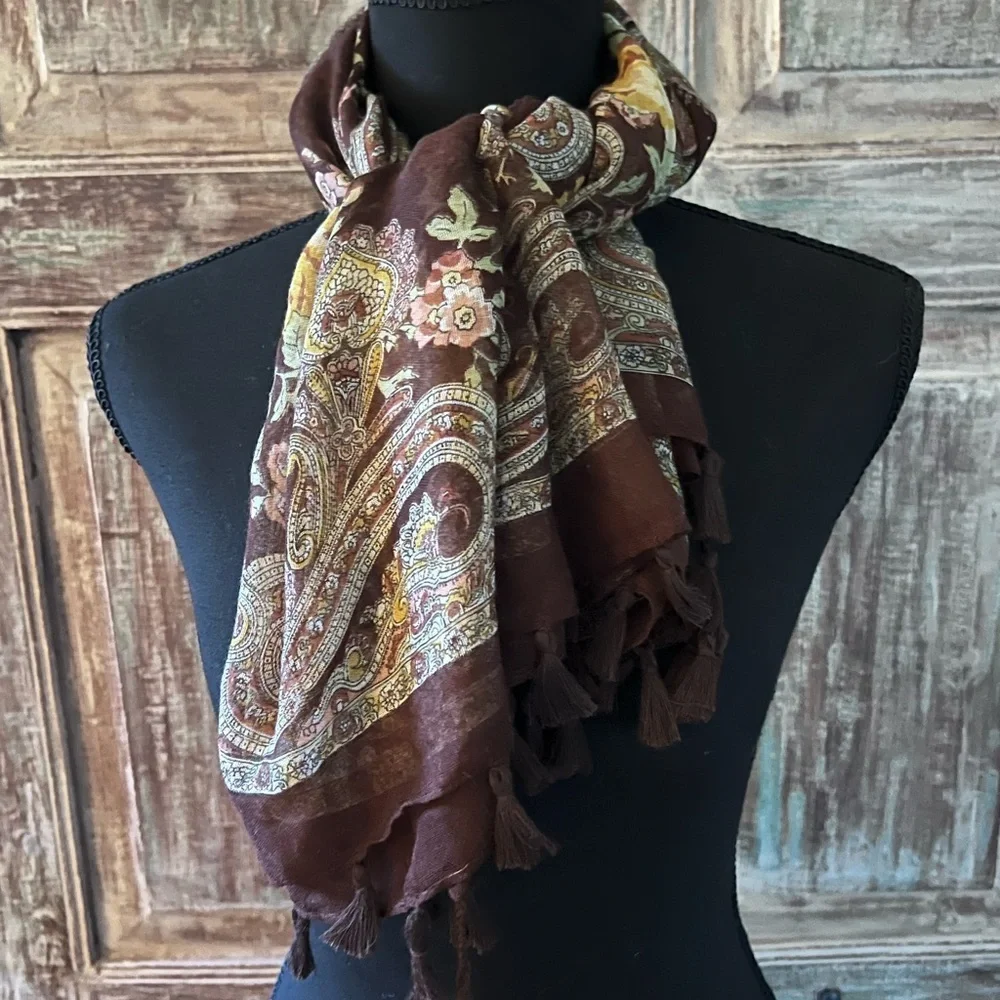 INC Paisley Scarf